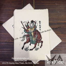 Tranh Đông Hồ Bà Triệu